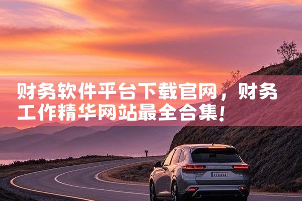 财务软件平台下载官网